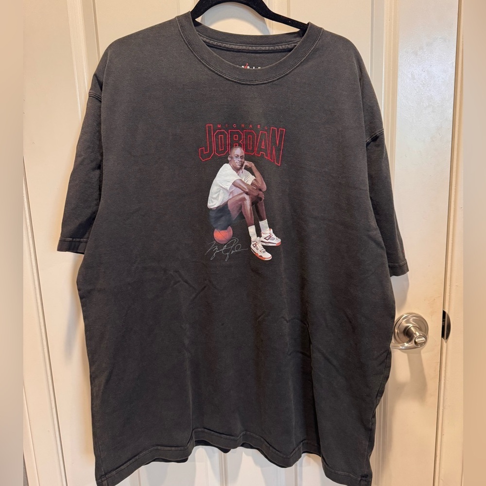 Jordan Charcoal Graphic Tee